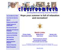 Tablet Screenshot of classroomtech.org